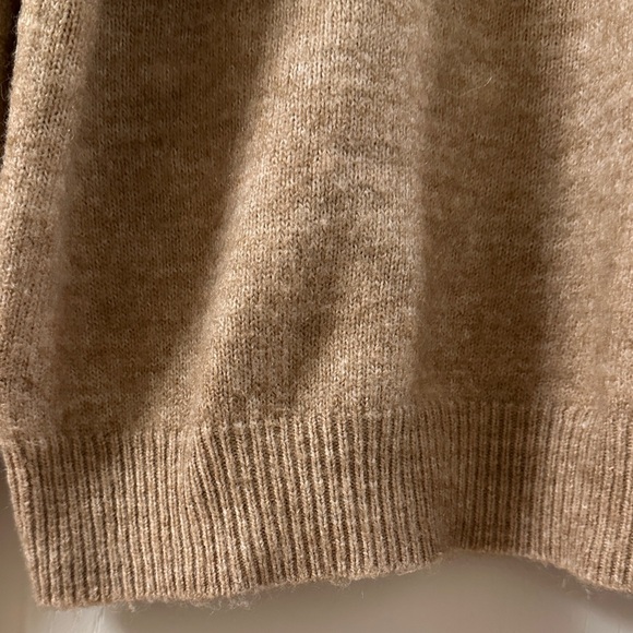 H&M Brown Ruffle Sleeve Sweater, 14A+ kids or small women - Picture 7 of 9